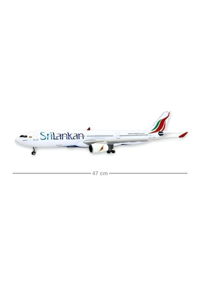 1/135 Ölçek Srilankan Airlines Airbus A330 Model Uçak Maketi 47 Cm