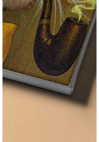 Webstyle Sayılarla Boyama Seti Kasnaklı Gözlüklü Kedi 60 X 75 Cm