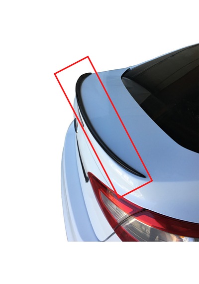 Focus 3 Sedan 2012-2015 Makyajsız İnce Spoiler Boyasız