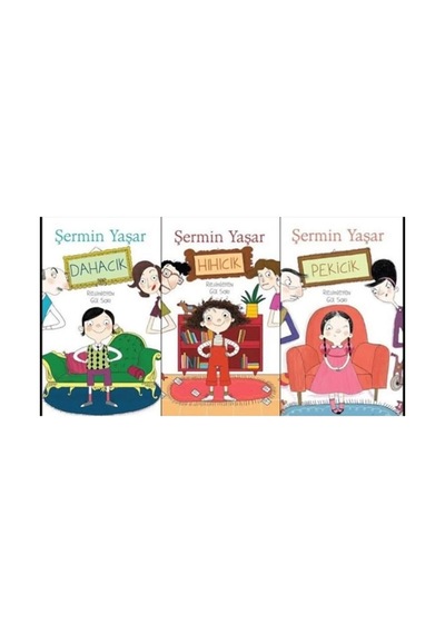 Dahacık - Hihicik - Pekicik / 3 Kitap Set - Şermin Yaşar