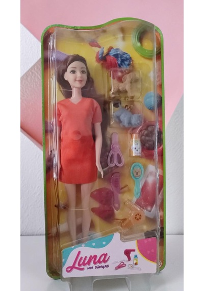 Linanın Dünyası Bebek Boyut:35cm Çok Renkli