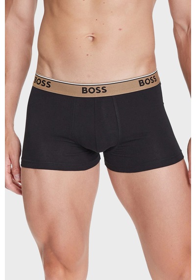 Boss Erkek Boxer 50531684 985 Siyah Siyah