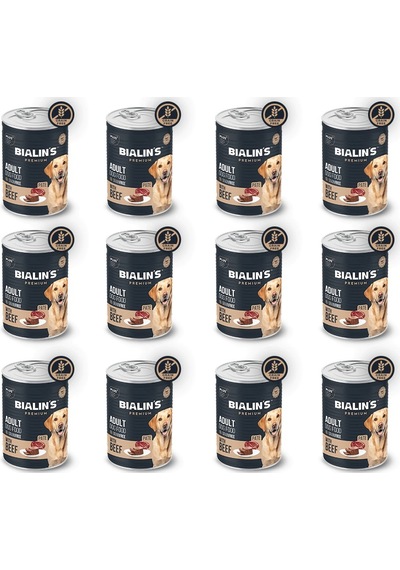 12'li Yetişkin Köpek Maması - Biftekli 400 Gram