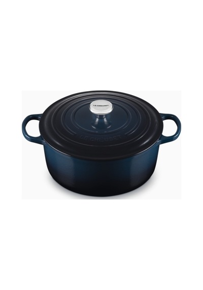 Le Creuset Yuvarlak Ikonik Lüks Döküm Tencere 28 Cm Lacivert