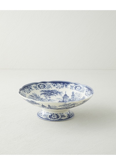 Preston Stoneware Sunumluk 24,5x24,5x8,5 Cm Lacivert