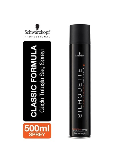 Silhouette Super Hold 500 Ml Süper Tutucu Saç Spreyi Diğer