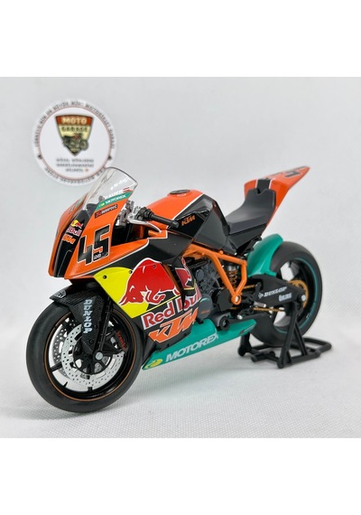 Ktm Rc8r 1190 2011 45 Martin Bauer Moto Gp 1:12 Diecast Model Automax Ktm Lisanslı