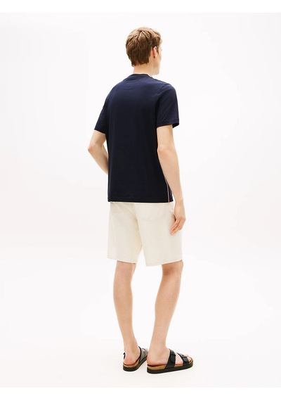 Tommy Hilfiger Mw0mw42393dw5 Global Stripe Erkek Tişört Lacivert