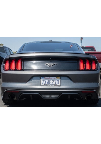 Dk Tuning Mustang Shelby Gt Koşan At Bagaj Siyah Logo Arma