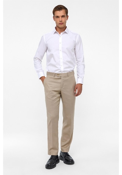 Süvari Bej Regular Armürlü Pantolon-38626 Bej Süvari Bej Regular Armürlü Pantolon-38626 Bej