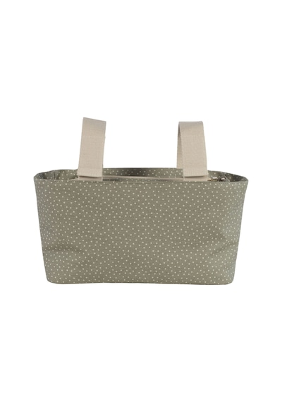 Walking Mum Poppy Bebek Arabası Puantiyeli Organizer Çanta Moss Yeşil
