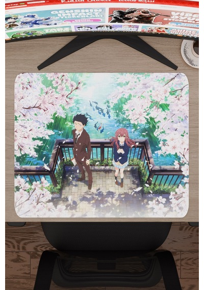 Koe No Katachi Kaymaz Dikişli Kauçuk Oyuncu Mousepad V2 - 48x40 Xl Gaming Mouse Pad Fare Altlığı