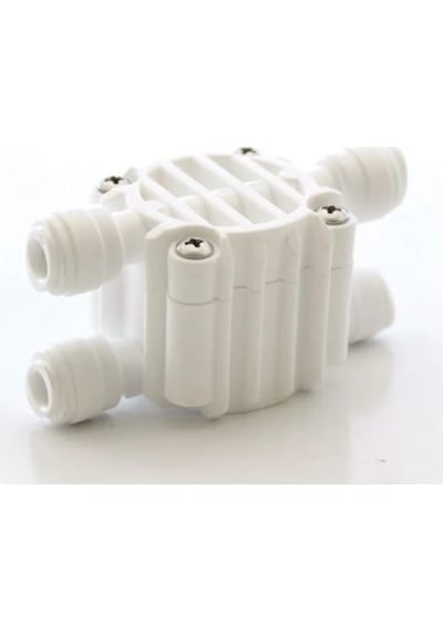Su Arıtma Cihazı 6 Mm Şatof Shut-off Valf 4 Yollu Vana Quick