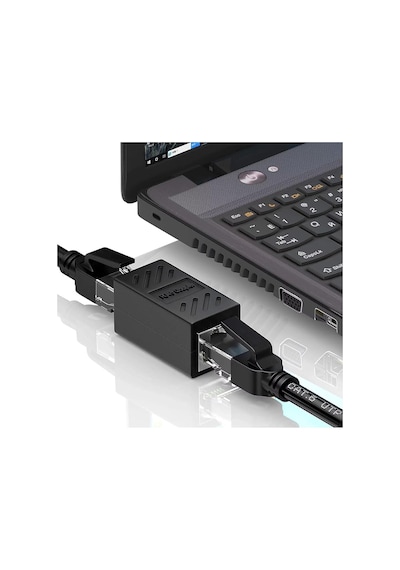 Rj45 Dişi Dişi Cat5/6/7/8 Ethernet Lan Ağı Birleştirici Aparatı Internet Kablo Uzatıcı 10 Adet