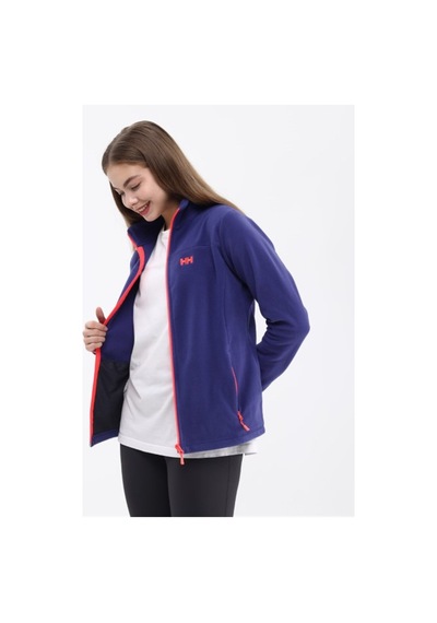 Helly Hansen Full-zip Pagoda Mor Kadın Polar Mont Hha.15011-596 Çok Renkli