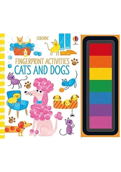 Usborne Fingerprint Activities Cats and Dogs - Usborne Publishing