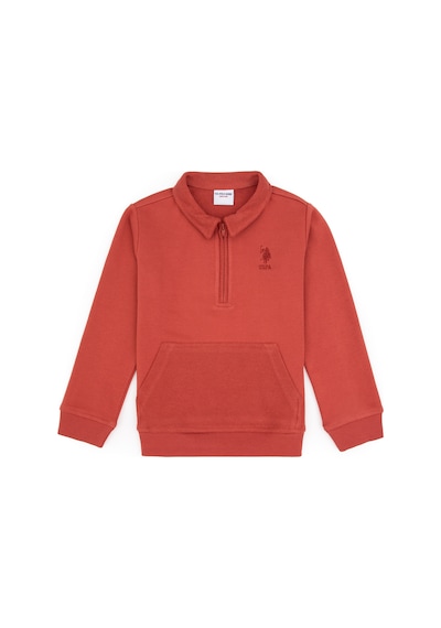 U.s. Polo Assn. Erkek Çocuk Gül Kurusu Sweatshirt 50315816-vr026 Gul Kurusu