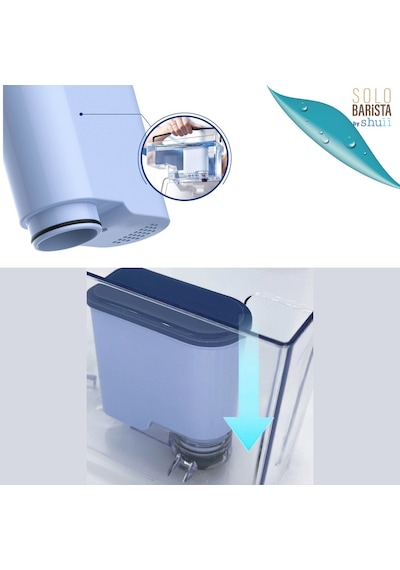 Pure Kafe Ph012 - Philips Uyumlu Saeco Aquaclean İçin Kahve Makinesi Su Filtresi 2 Adet