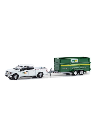1/64 2018 Ford F-150 Xlt With Double-axle Dump - Özel Seri G-32290-c