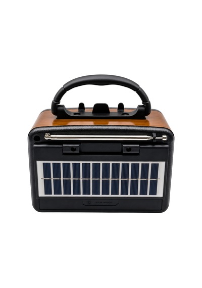 Prokama Nostaljik Tasarım Solarlı Bluetooth Radyo Yedek Pili