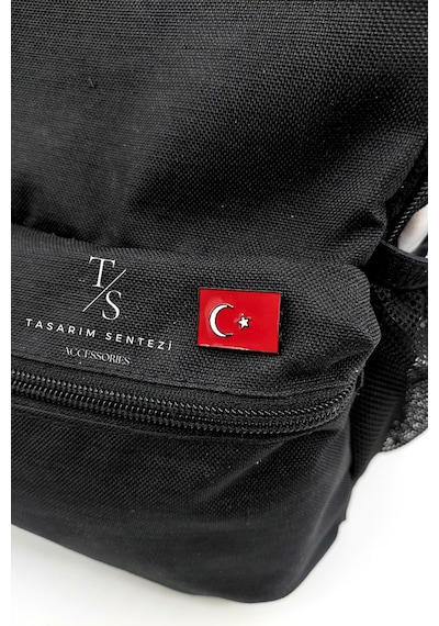 Rozet Çanta Şapka Takı Aksesuar Türk Bayrağı Ay Yıldız Sancak