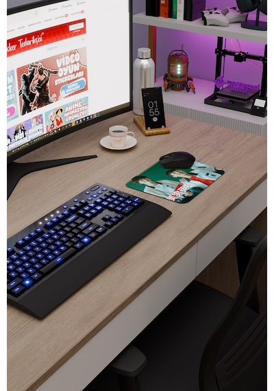 Weak Hero Class - K Drama V2 22x18 Gaming Kauçuk Kaymaz Taban Mouse Pad Fare Altlığı