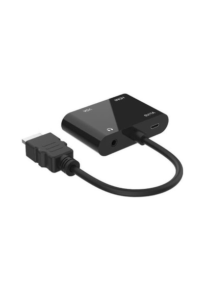 Hdmi To Hdmi + Vga Monitör Çevirici Ps4 Dönüştürücü Switch Splitter Adaptör