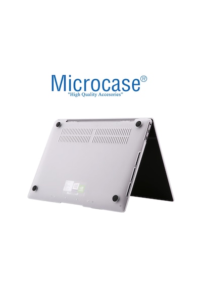 Microcase Matebook 14 Shell Rubber Kapak Kılıf - Şeffaf