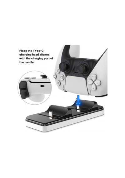 Hobimtek Ps5 Dualsense Kol Şarj Edici Stand Dock Yh 50