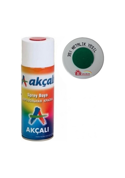 Akçalı Sprey Boya 400 Ml 351 Metalik  Yeşil