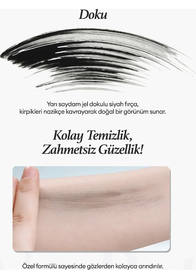Missha Kirpiklere Besleyici Bakım Sunan Siyah Maskara