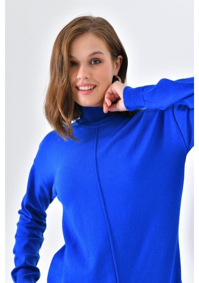 Ftz Women Kadın Basic İkili Takım Saks Mavi 20582-saks Mavi Saks Mavi