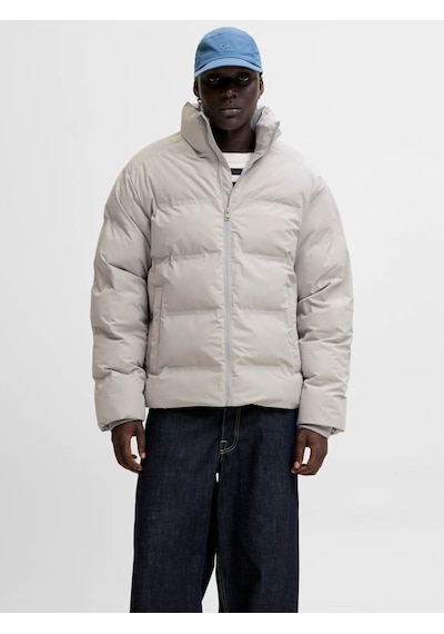 Jack & Jones Jjesoho Puffer Gri Erkek Mont 12278750 Gri