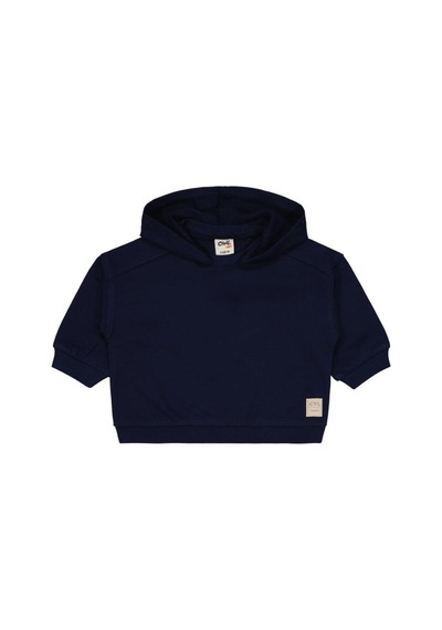 Civil Baby Civil Basic Timeless Kapüşonlu 6-18 Ay Sweatshirt Lacivert