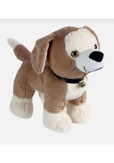 Cesur Köpek 35cm Sevimli Konforlu: Peluş Uyku Yastığı Ve Sarılma Arkadaşı Dekoratif Oyuncak Kahverengi