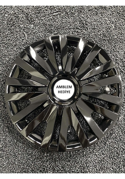 Renault Clio 14 Inc Siyah Kırılmaz Jant Kapağı 4 Adet 4911syhrenault
