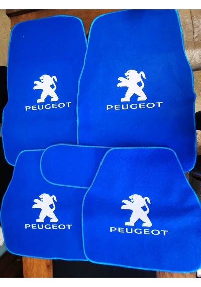 Peugeout Mavi Oto Halı Paspas