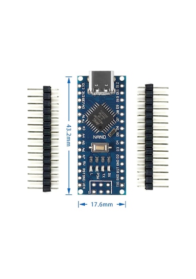 Arduino Nano 3.0 Type C Atmega328 Ch340 Açık Kaynak Kod Yazılım Geliştirme Eğitim
