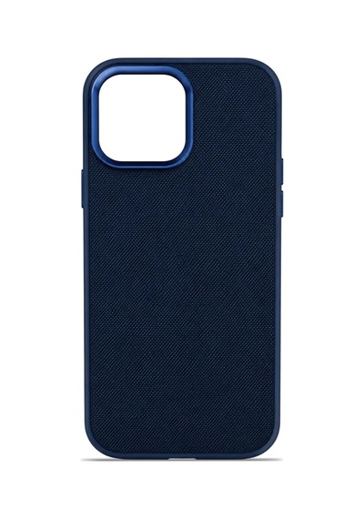 Premium Fabric Cover Midnight Navy İphone 16 Pro Max Lacivert