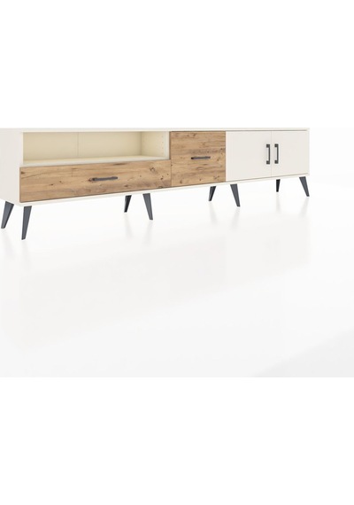 Arges Tv Ünitesi 2 Raflı 2 Çekmeceli 2 Kapaklı 220x30x51 Aytaşı-aytaşı/çam Aytası/atlas Çam - Aytası Arges Tv Ünitesi 2 Raflı 2 Çekmeceli 2 Kapaklı 220x30x51 Aytaşı-aytaşı/çam Aytası/atlas Çam - Aytası