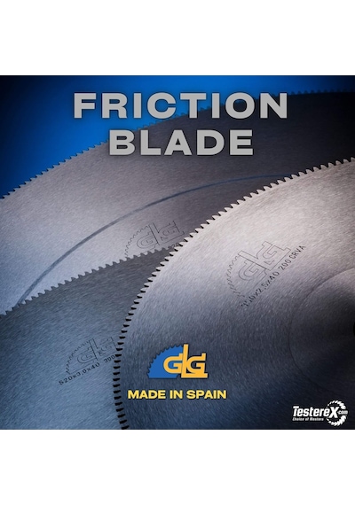 Krabbe 400x3x40mm 230 Papağan Diş Chrome Vanadium Crv Friksiyon Ve Sıcak Kesim Testere Bıçağı