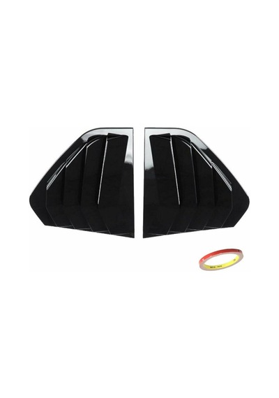 Volkswagen Golf 8 Kelebek Cam Kaplama Piano Black 2021