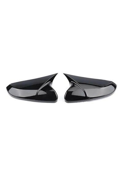 Honda Civic Aksesuar Fe1 2022 Uyumlu Ithal Parlak Siyah Piano Black Batman Yarasa Ayna Kapağı