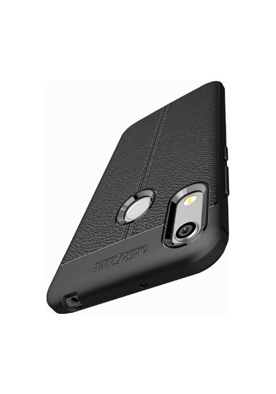 Huawei Honor 8A Kılıf Deri Tarzı Niss Silikon Case