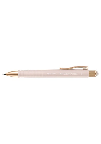 Faber Castellvers. Kalem Polymatıc Gold Pembe 07mm