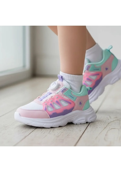 Tuğba Ortopedi 304 Çocuk Rahat Sneaker Pudra
