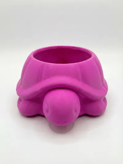 Kaplumbağa Figürlü Saksı - Dekor Saksı 16x9x18 Cm