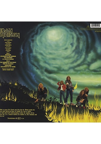 Iron Maiden - The Number Of The Beast Plak