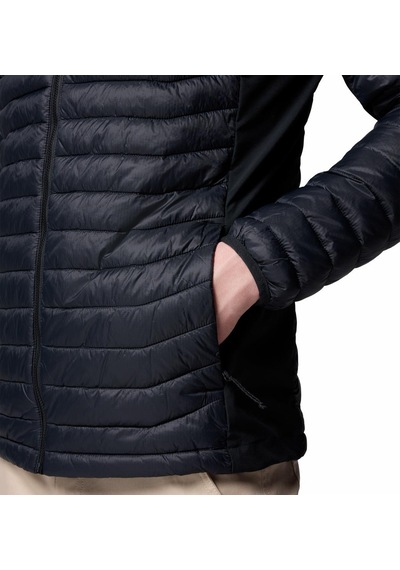 Columbia Powder Pass Hybrid Erkek Mont-8643 Siyah