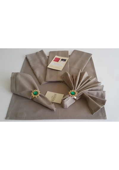 Mutfak Peçetesi Plain 40X40 Cm 6'Lı Zeytin Yeşili (428755945)